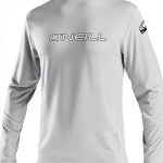 O'Neill Men's Basic Skins UPF 50+ Long Sleeve Sun Shirt White Large-0