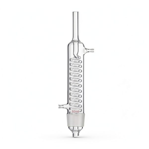 500ml 24/40 Glass Soxhlet Extractor Graham Coil Condenser Deschem-3