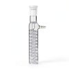 600mm,24/40 Graham Condenser,Jacketed 60cm,Coil Glass Heat Exchanger,Lab Chemistry Glassware-1
