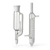 500ml 24/40 Glass Soxhlet Extractor Graham Coil Condenser Deschem-1