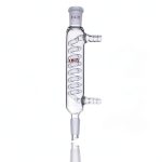 Laboy Glass Coiled Condenser with 14/20 Joints 100mm Jacket-0
